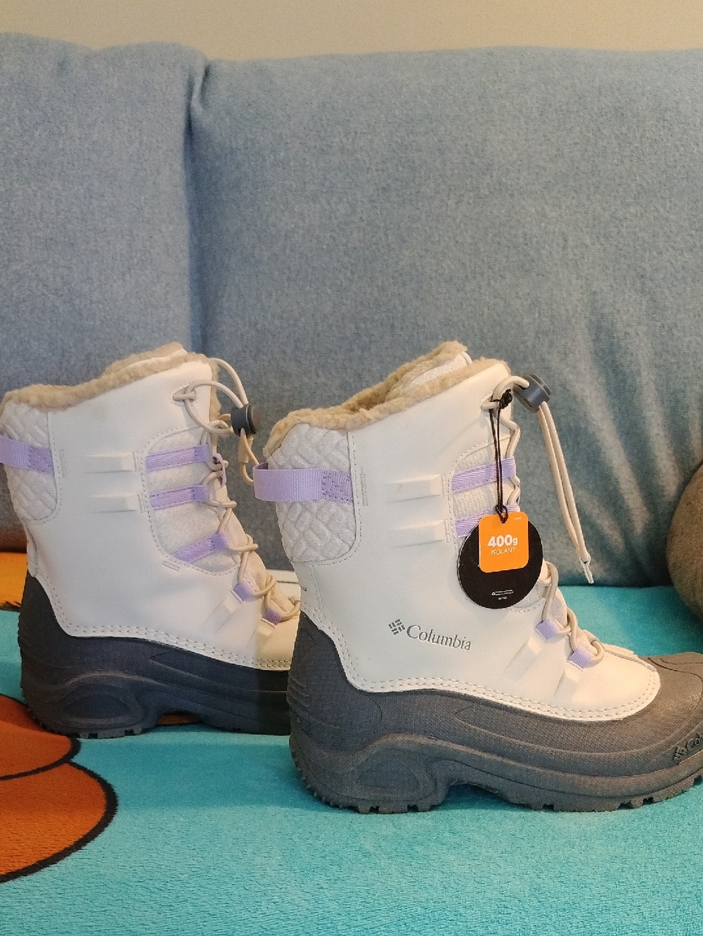 Columbia Bugaboot Omni Heat Thermal Reflective Boots Women's 6 Read NWT